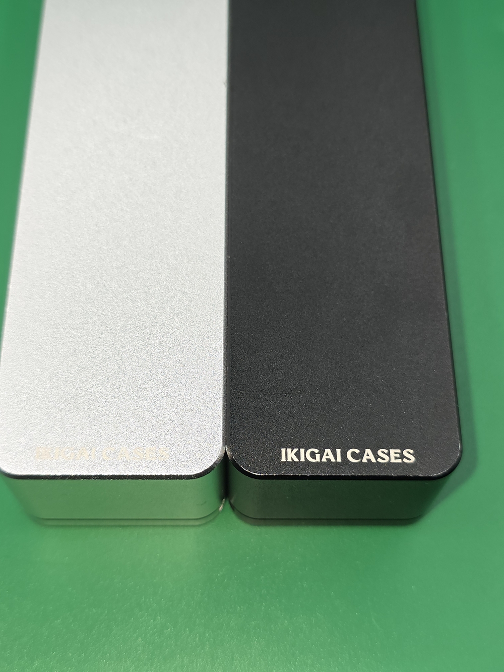 Ikigai Cases Aluminum 7-Day Weekly Pill Organizer | Set of 2 (Matte Black &...